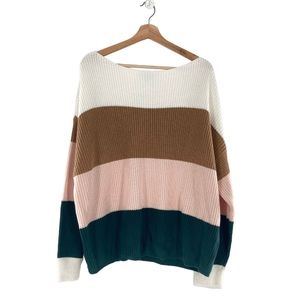 French Connection Striped Sweater (S)
